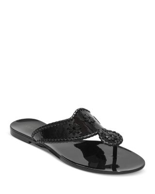 Jack Rogers - Women's Jacks Jelly Whipstitch Slip On Thong Sandals