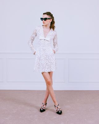 Giambattista Valli Lace Mini Dress | Bloomingdale's