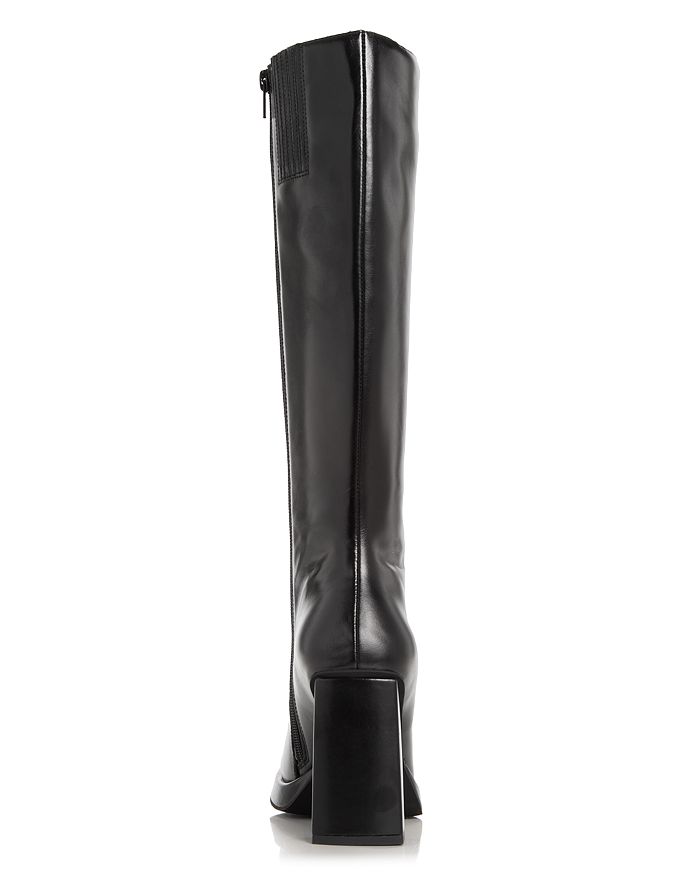 Shop Jeffrey Campbell Women's Maximal Platform High Block Heel Boots In Black