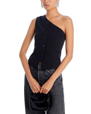 FORE One Shoulder Vest | Bloomingdale's