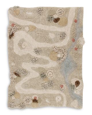 Cotton Woods Path of Nature Playmat Washable Area Rug, 4' x 5'3"