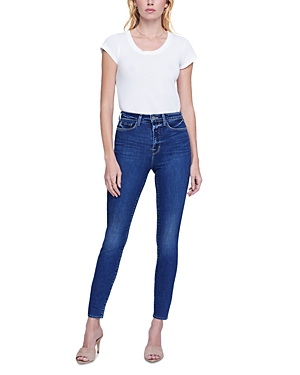 L Agence L'agence Monique Ultra High Rise Skinny Jeans In Magnolia