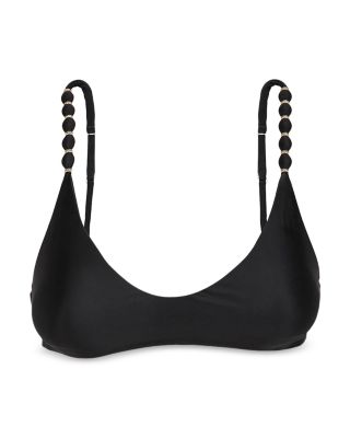 Luli Embellished Strap Bikini Top