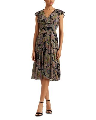 Lauren Flutter Slv Dress main image 1