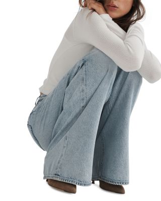 Featherweight Sofie High Rise Wide Leg Jeans in Kierra