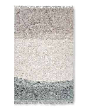 Shop Lorena Canals Free Your Soul Into The Blue Area Rug, 6'7 X 9'11 In Gray/blue