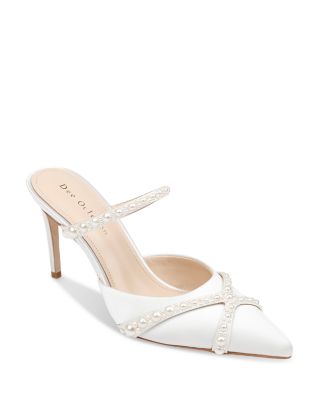 Dee Ocleppo Women's Grenada Pointed Toe Slip On Embellished Pumps