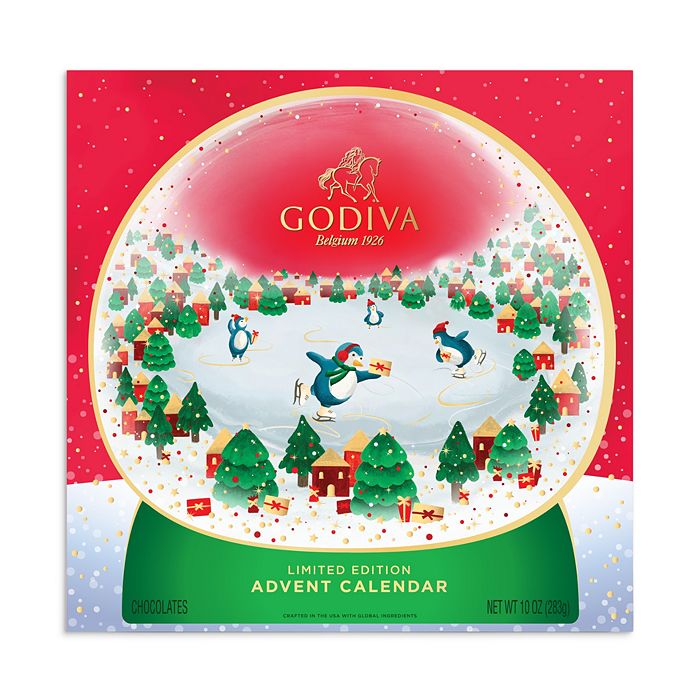 Godiva Chocolatier 2025 Deluxe Snowglobe Advent Calendar Michael J Brown Godiva Chocolatier 2025 Deluxe Snowglobe Advent Calendar Michael J Brown