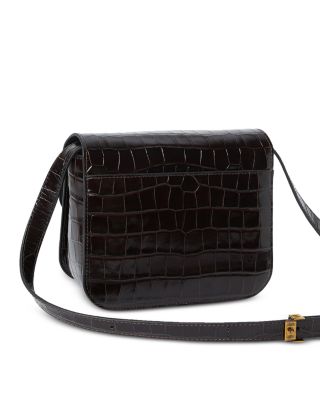 Desi Leather Flap Crossbody