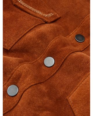 Emmons Regular Fit Suede Shirt Jacket