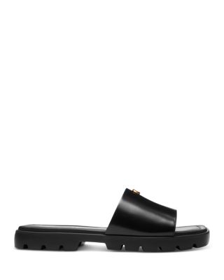 COACH Women's Florence Square Toe Slide Sandals | Bloomingdale's