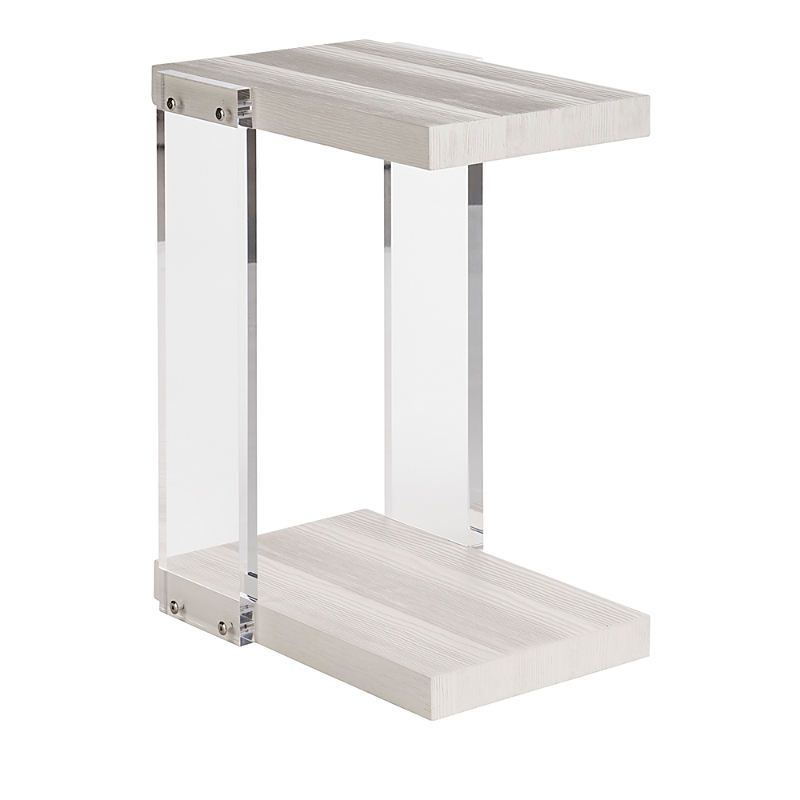 Universal Bloomingdale's St. Kitt's Accent Table In White