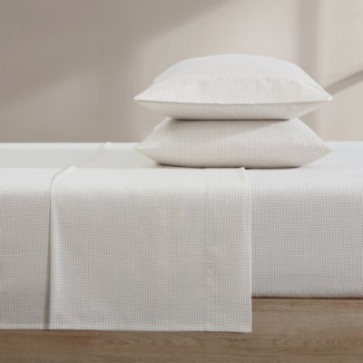 Marimekko - Muru Beige Cotton Sheet Set, Queen