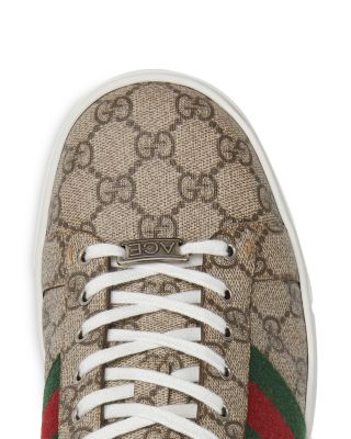 Men's Ace Canvas and Leather Sneakers