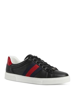 Gucci - Men's Gucci Ace Leather Sneakers