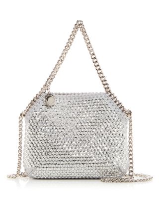 Stella McCartney - Falabella Mini Crystal Mesh Shoulder Bag