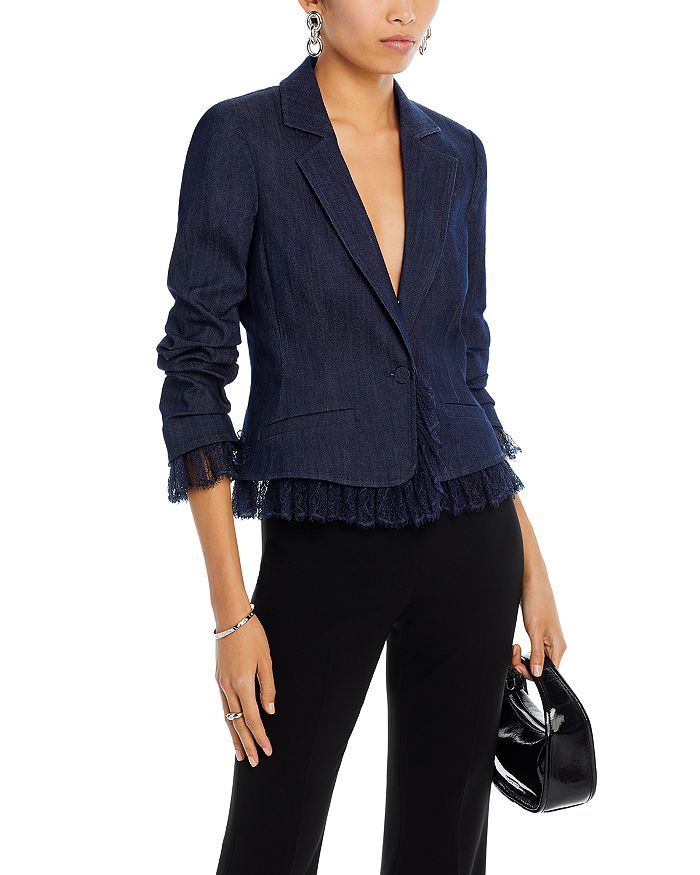 Le Petit Roxie Blazer Black/Ivory - Cinq à Sept main image 1