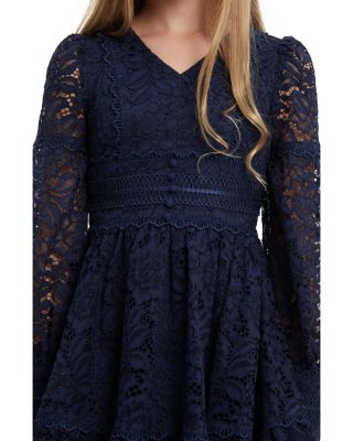 Bardot Junior Girls' Venice Lace Mini Dress - Little Kid, Big Kid |  Bloomingdale's Kids