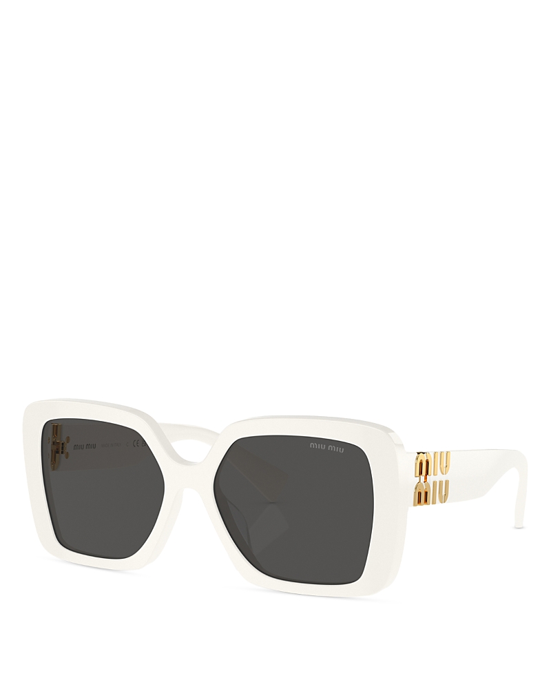 Miu Miu Woman Sunglasses Mu 07ys In Dark Grey