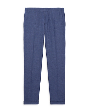 The Kooples Straight Fit Dress Pants In Blue