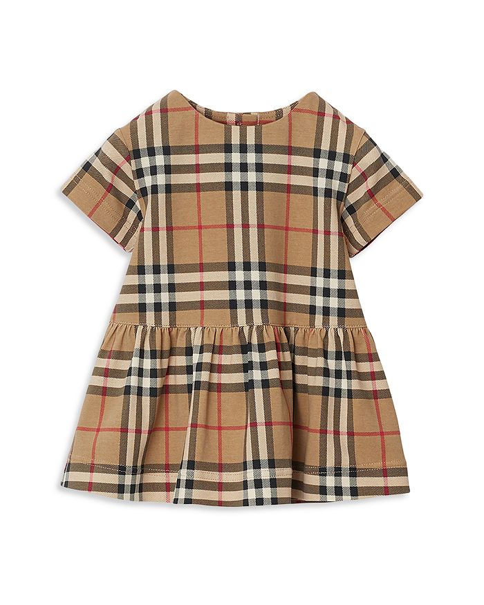 Burberry Unisex Lena Check Dress & Bloomers Set - Baby | Bloomingdale's