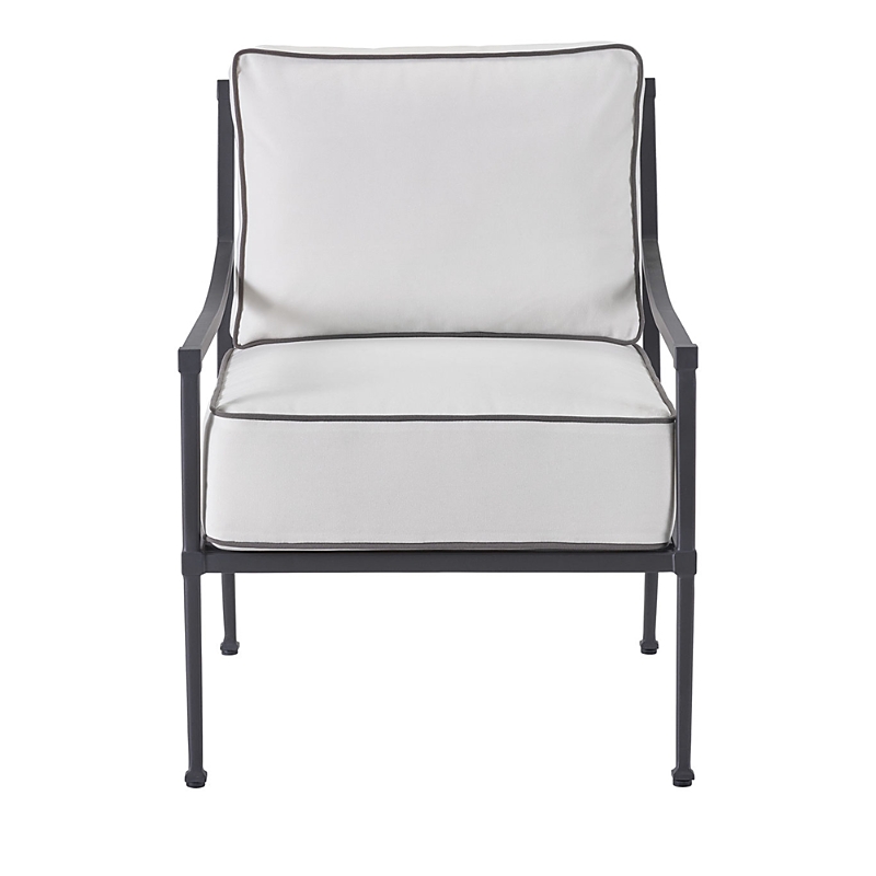 Universal Bloomingdale's Seneca Outdoor Lounge Chair In Charcoal