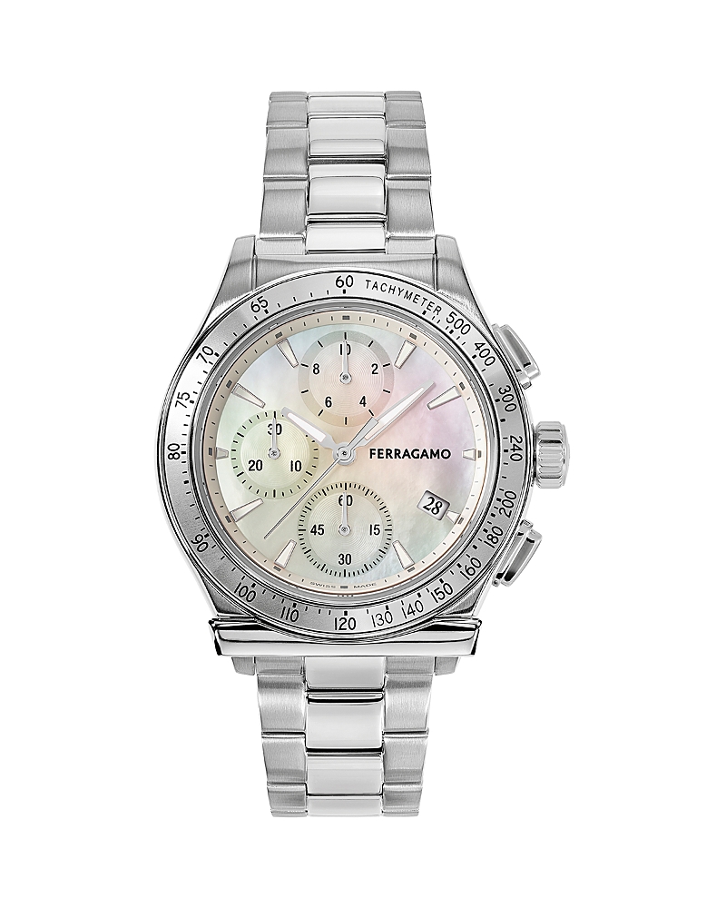 Ferragamo 1927 Chrono Bracelet Watch In Stainless