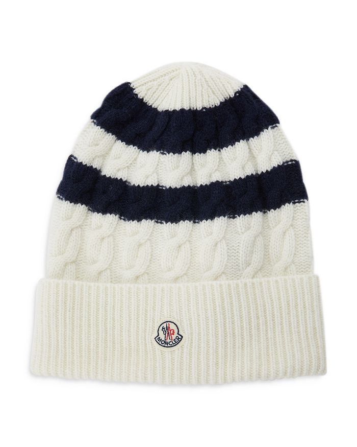 Moncler cable knit hat sale