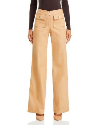 Long Azure Cotton Jeans