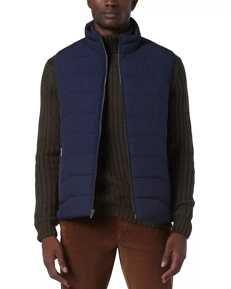 Andrew Marc Garrick Stretch Water Resistant Quilted Puffer Vest