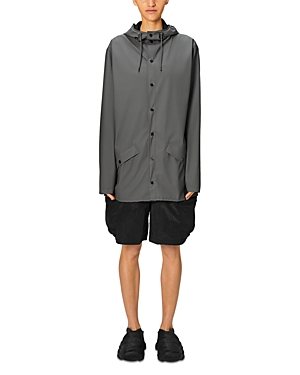 Shop Rains Rain Jacket In Grey
