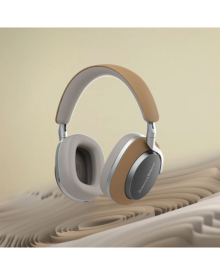 Bowers & Wilkins Px8 Wireless Bluetooth Over-Ear Headphones with Active  Noise Cancellation (Tan)