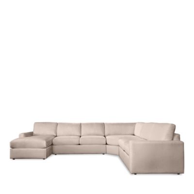 Rory 4-Piece Fabric Sectional - Exclusive