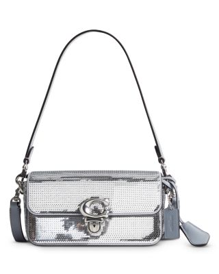 COACH - Studio Mini Sequined Baguette