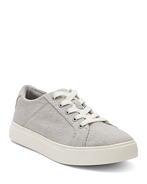 Shop Toms Women's Low Top Lace Up Sneakers In Gray