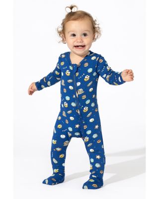 Unisex Hanukkah Cookies Print Convertible Footie - Baby, Little Kid