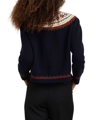 Alex Mill Hilde Wool Fair Isle Cardigan | Bloomingdale's