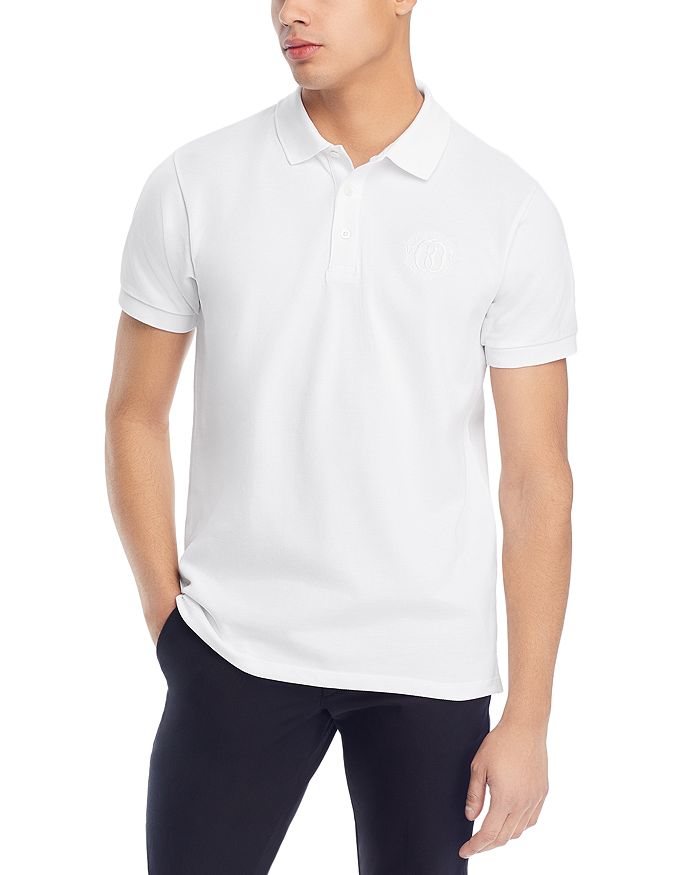 Bally Cotton Blend Regular Fit Polo Shirt | Bloomingdale's