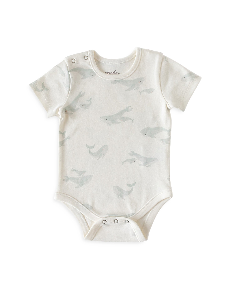 Shop Pehr Unisex Short Sleeve Shoulder Snap One Piece - Baby In Whale