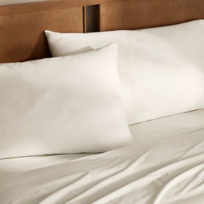 Signature Organic Cotton Hemmed Pillowcase Set, Standard