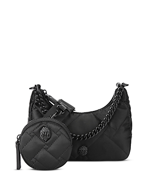 Kurt Geiger Quilted Small Multi Crossbody In Black
