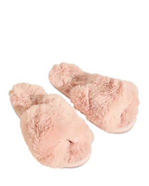 Eberjey Women's Plush Faux Fur Slippers