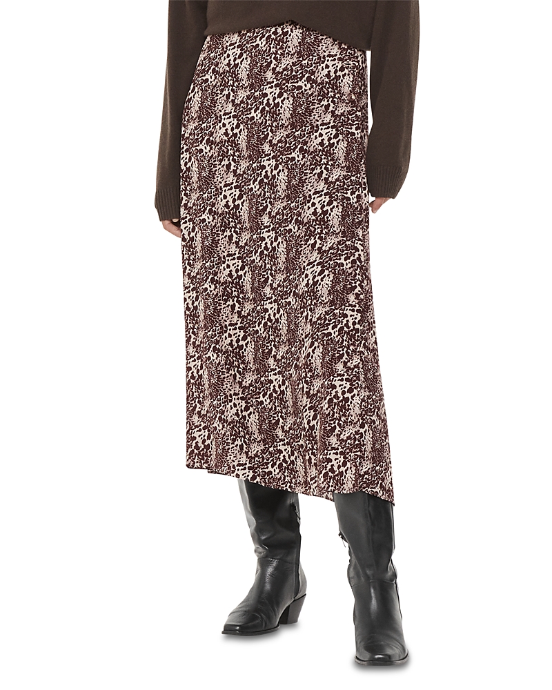 Whistles Micro Leopard Print Wrap Skirt Whistles Micro Leopard Print Wrap Skirt