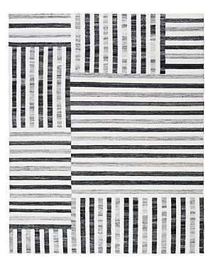 Stark Studio Rugs Jovia Ka8562 Area Rug, 6' X 9' In Onyx/white