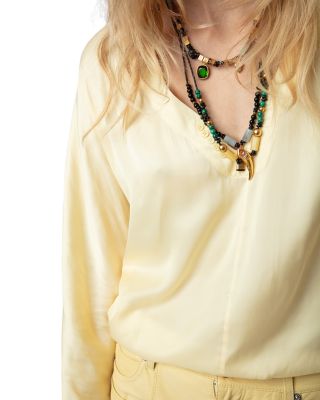 Tonastir Satin Blouse