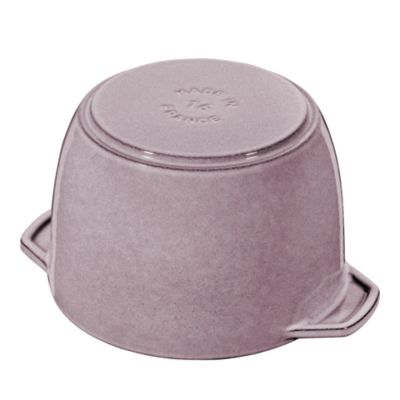 Lilac Enameled Cast Iron Petite French Oven