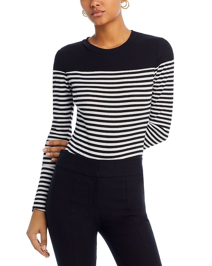 contrast stripe bodysuit main image 1