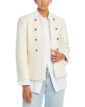 Aqua Tweed Jacket - 100% Exclusive In Winter White