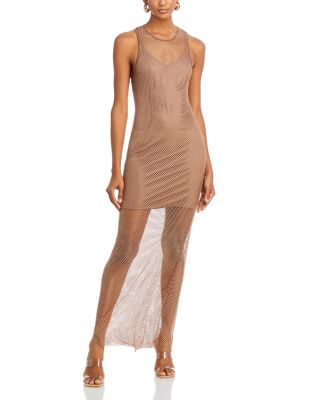 WAYF - Mika Mesh Midi Dress