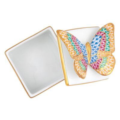 Porcelain Butterfly Box
